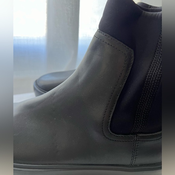 New Greats Women's Waverly Neoprene Chelsea Boots Nero Size 9.5 - Picture 8 of 9